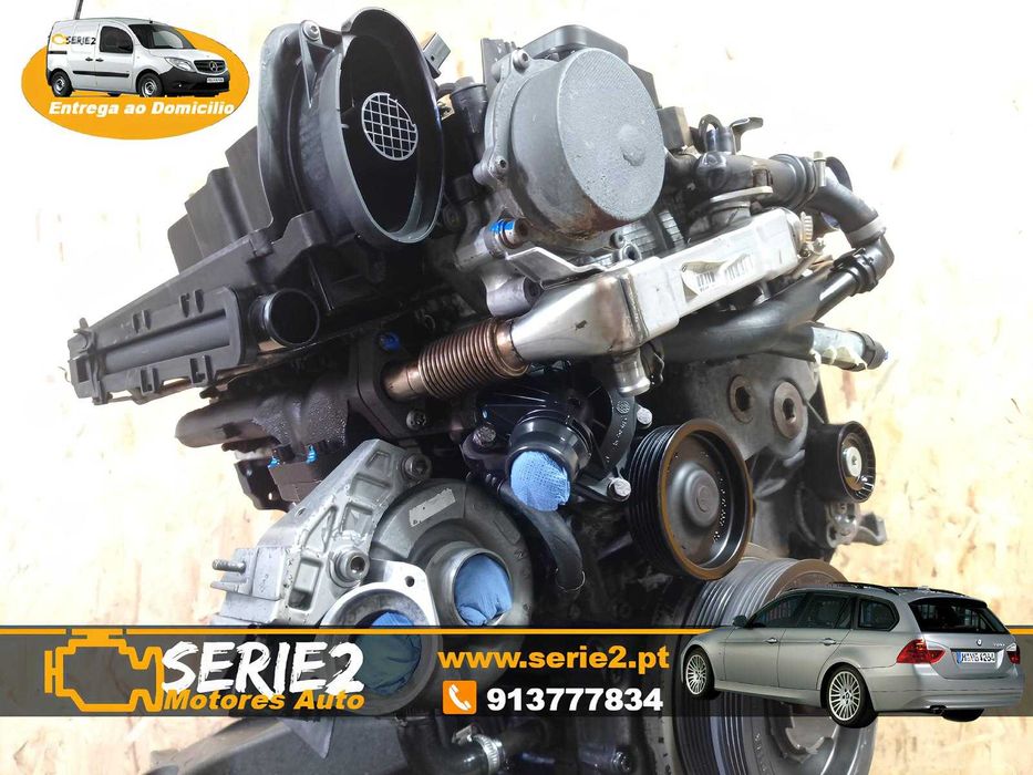 Motor BMW 320d 163cv E90 / E91 / E92 [ M47 204D4 ]
