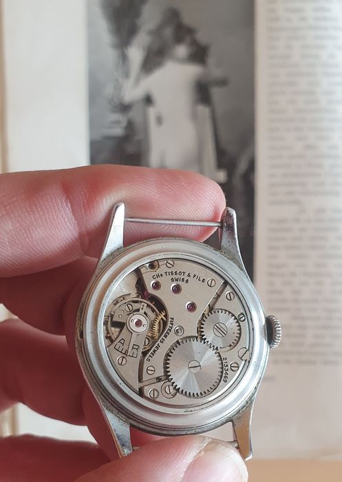 Tissot Antimagnetic 34mm lata 50. #retro #vintage