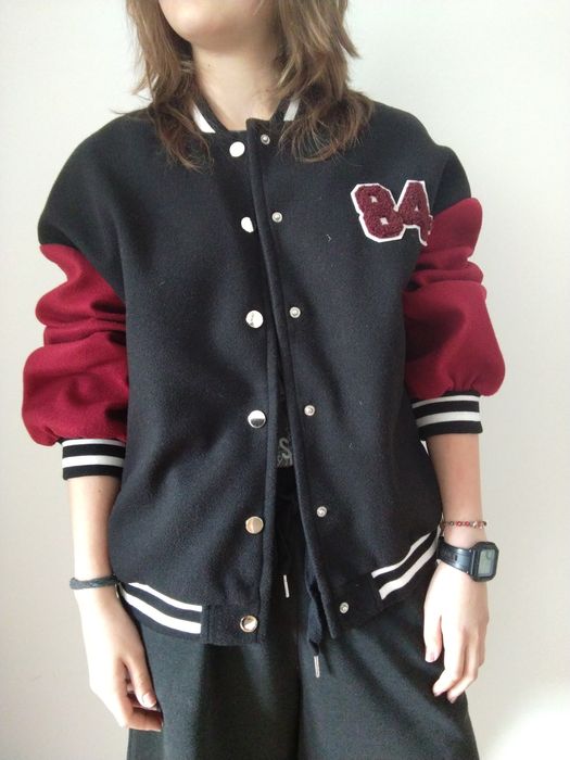Bluza kurtka L bomberka bejsbolówka college styl