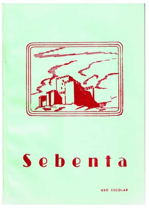 3 Sebentas escolares antigas dos anos 60/70