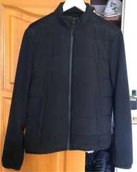 куртка Zara чорна легка, розмір M