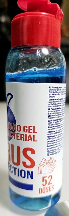 Żel antybakteryjny z dozownikiem, bez spłukiwania 100 ml