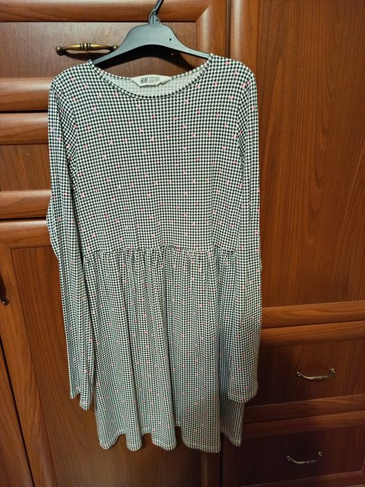 Sukienka dziewczynka w kropeczki H&M 158r.