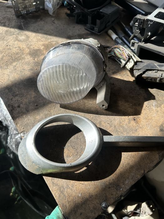 Противотуманка птф накладка шевроле авео т250 заз вида