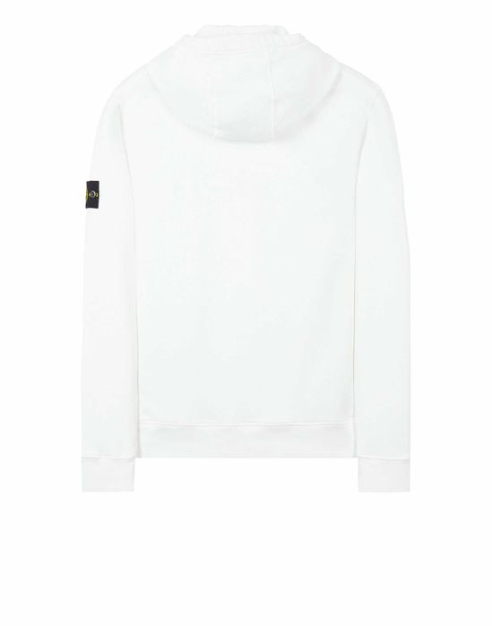Худі STONE ISLAND 64120 Classic Hooded Sweatshirt White SI0139-WT