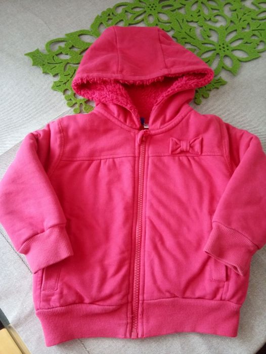 bluza-kurtka na kożuszku r. 86/92 (12-24 m-ce)