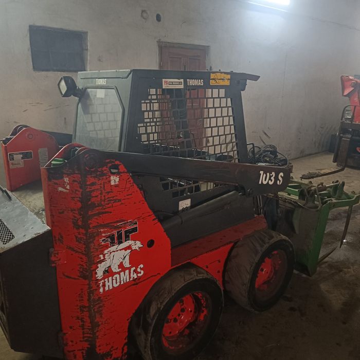 Miniładowarka Thomas 103S jak bobcat + osprzet