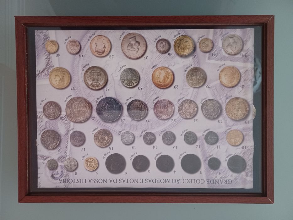 Grande Coleção Moedas e Notas da nossa História - completa