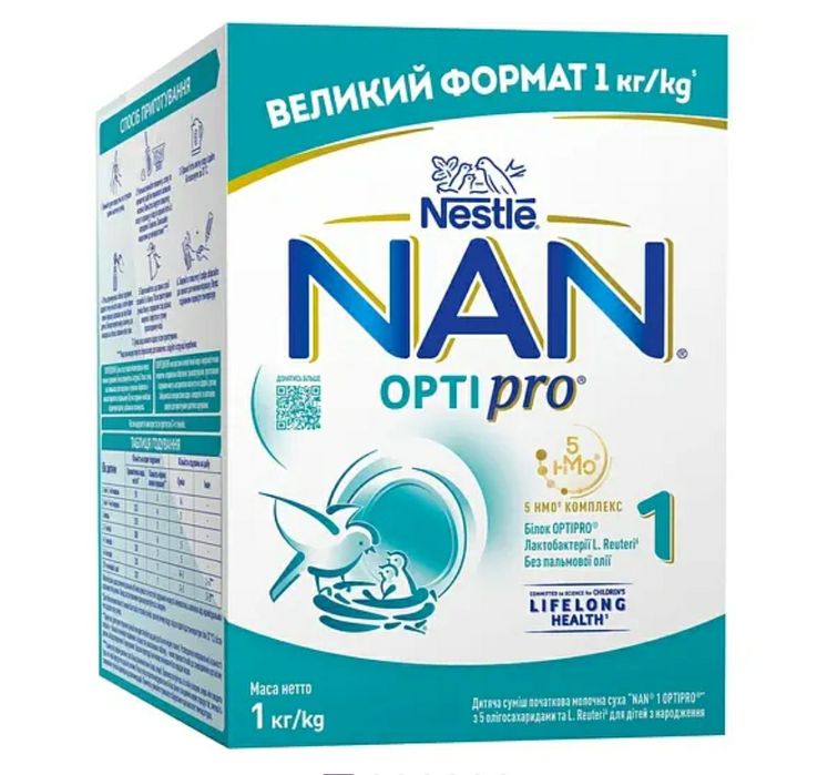 Nan optipro 1 , 2, 3 , 4(НАН 1, 2, 3, 4) 1 кг