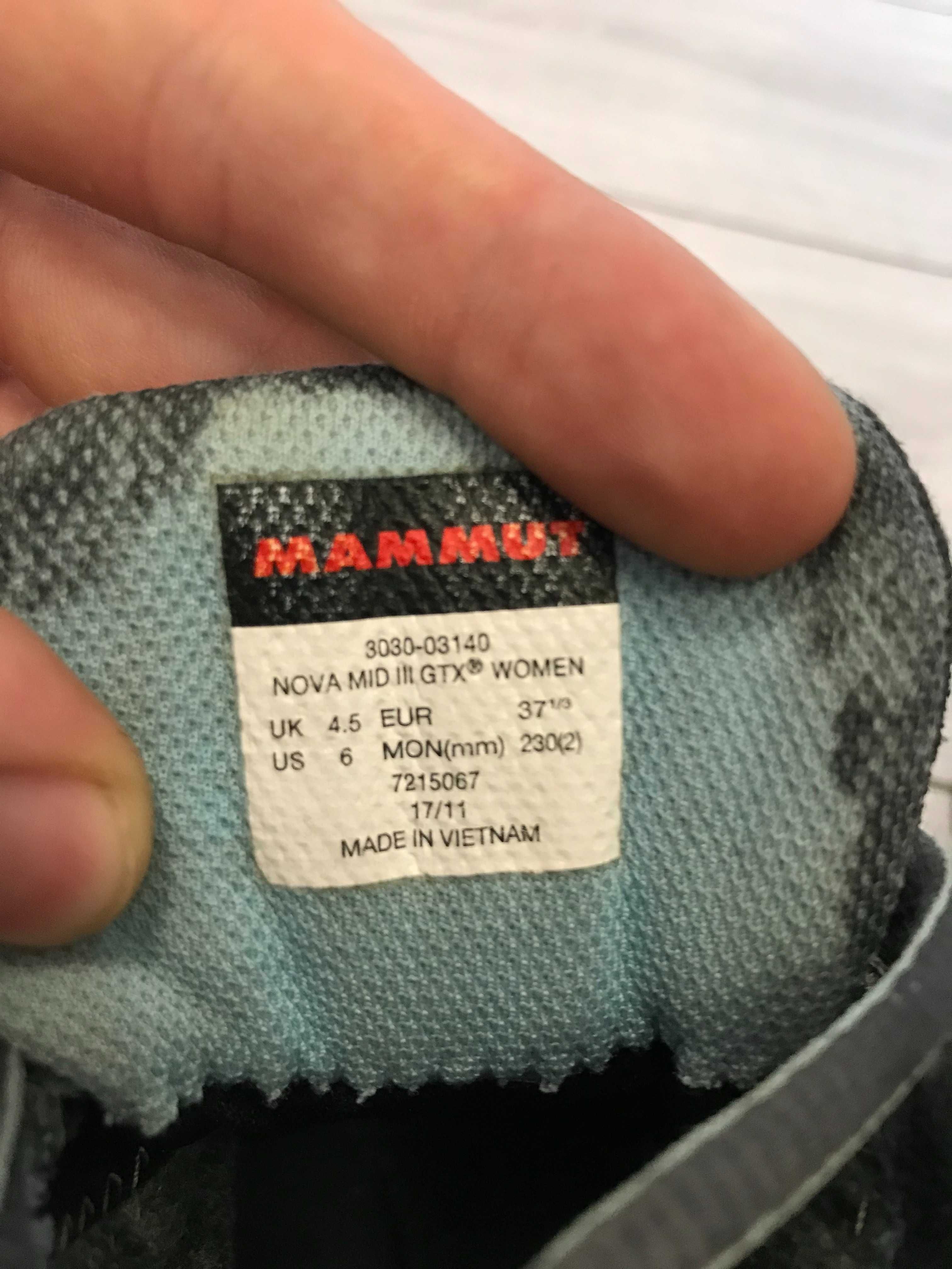 Buty trekkingowe Mammut Nova Mid III rozm. 37,5 gore-tex/vibram