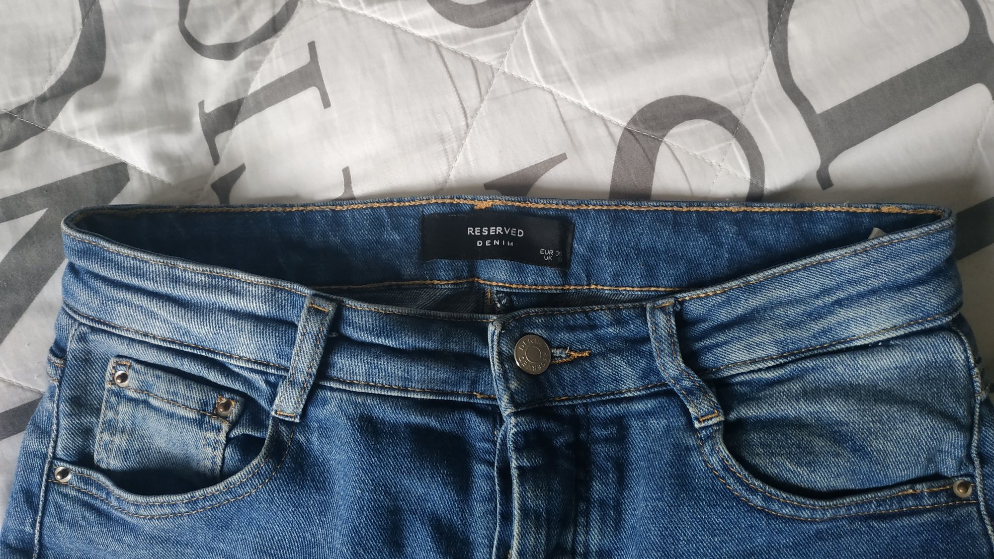 Jeansy regular rozm. 36/38