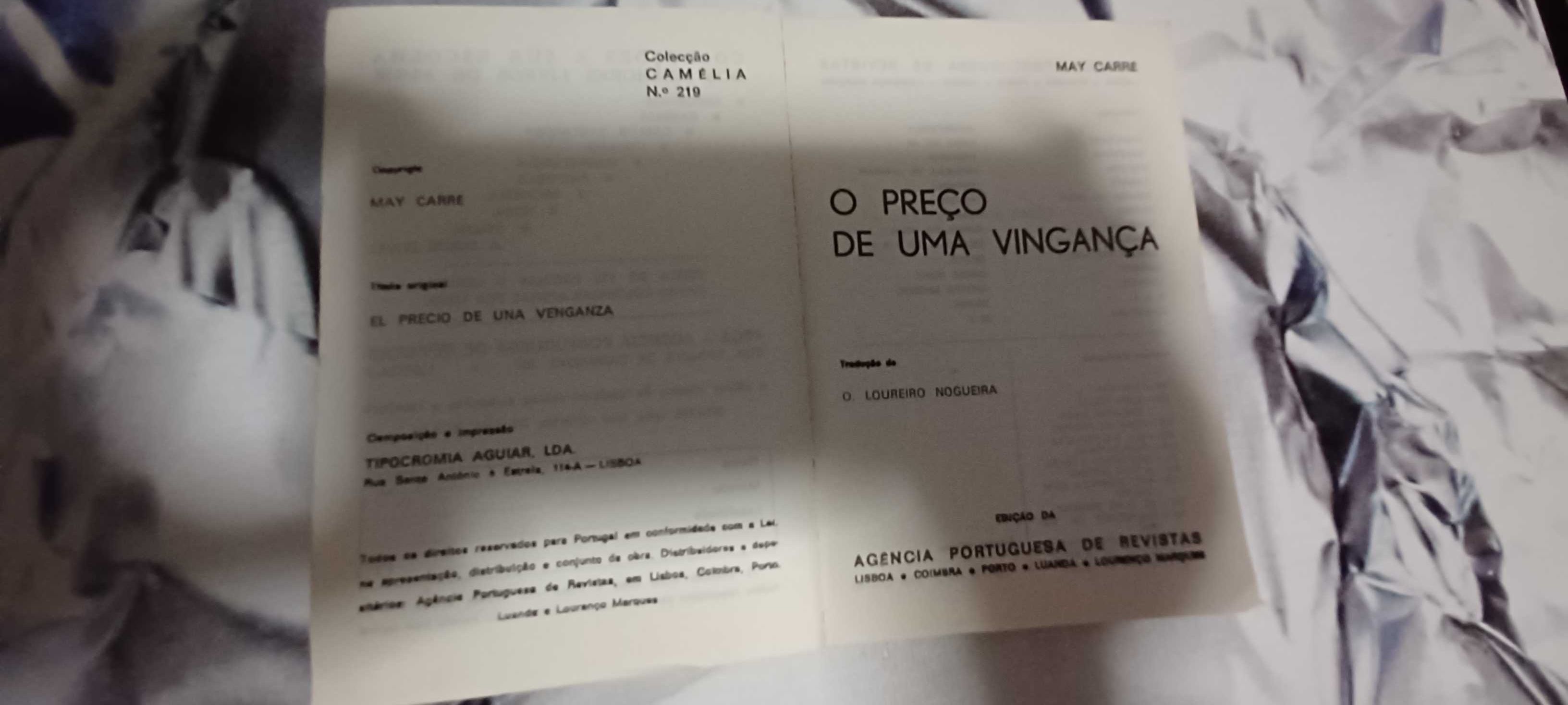 Livro _O Preço de uma Vingança_ de May Carre