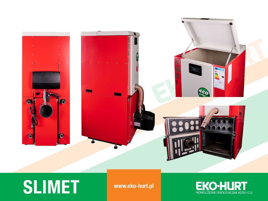 Kocioł na pellet 20 kW z certyfikatem ECODESIGN transport gratis