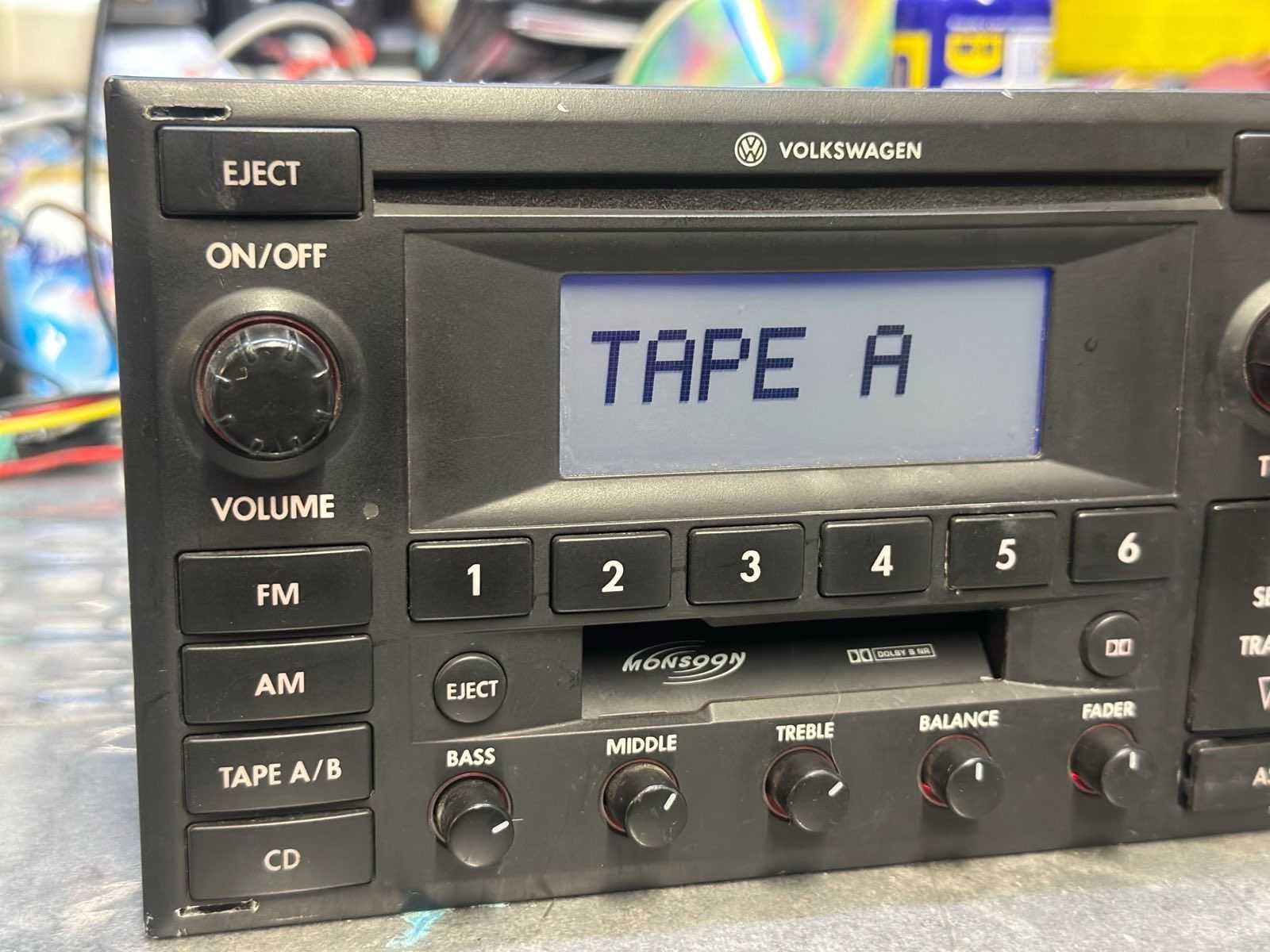 Fabryczne Radio  Monsoon Premium 6  CD Player Passat B5 Jetta Golf GTI