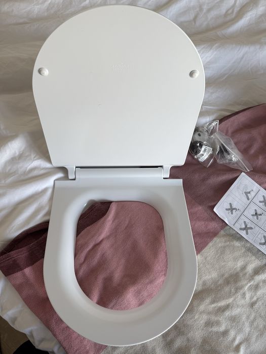 Cersanit Deska sedesowa wolnoopadająca biały Crea Slim owalna