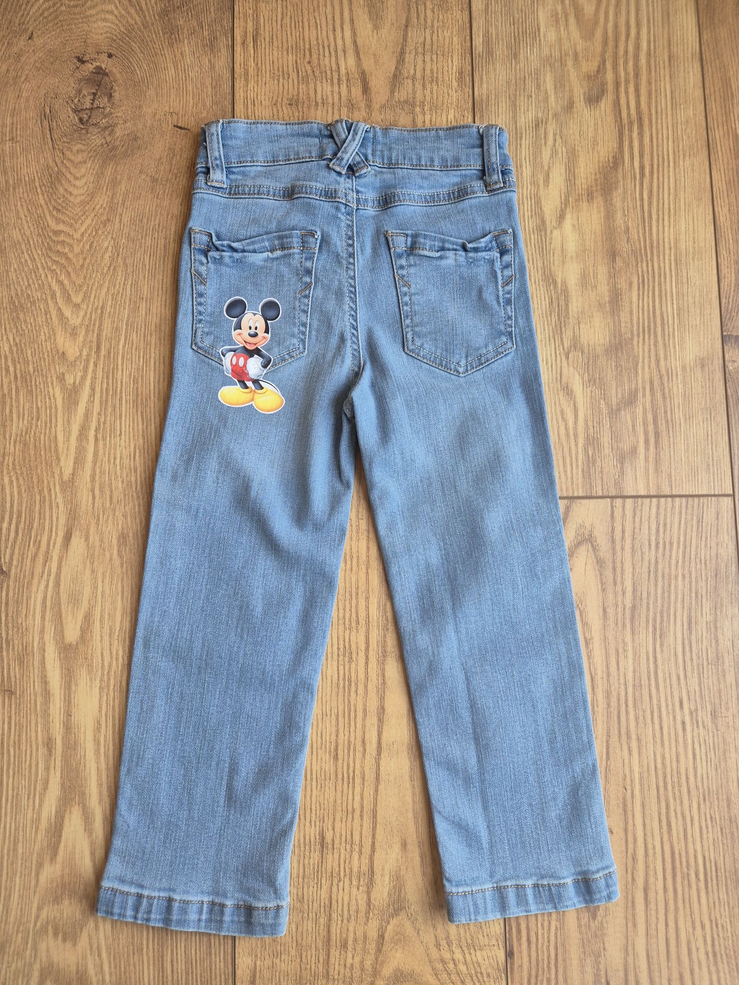 Spodnie jeansy Myszka Mickey r. 98