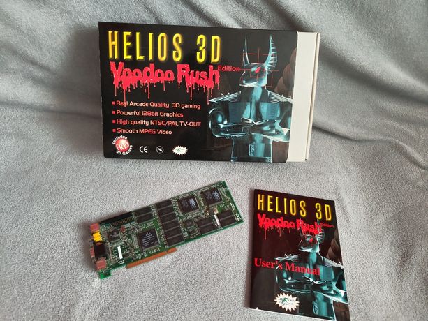 A-trend Helios 3D Voodoo Rush 3dfx box