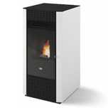 Piec piecyk na pelet pellet Irma 9kW biały z DGP