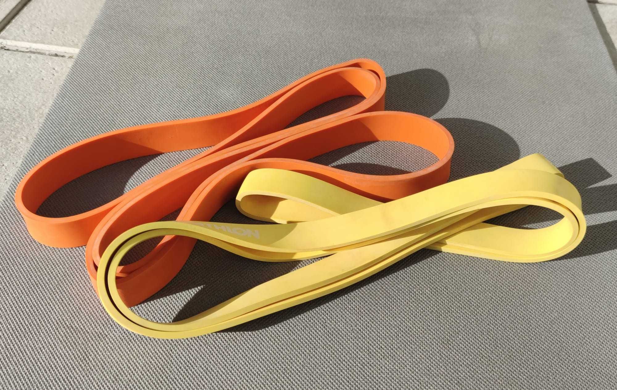 Elásticos de resistência para treino de musculação