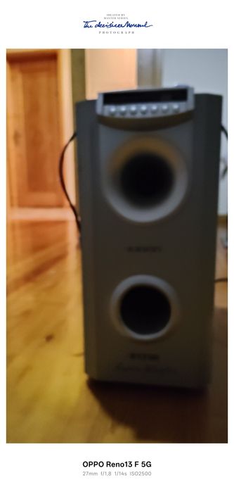 Sistema de som em bom estado