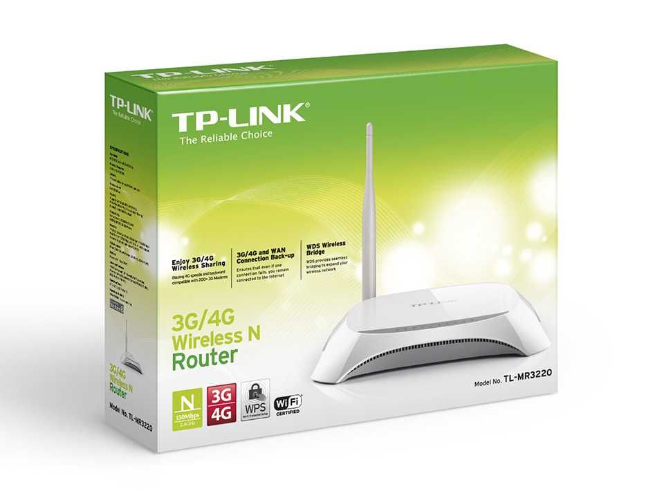 Router TP-Link TL-MR3220 3G/4G Wi-Fi