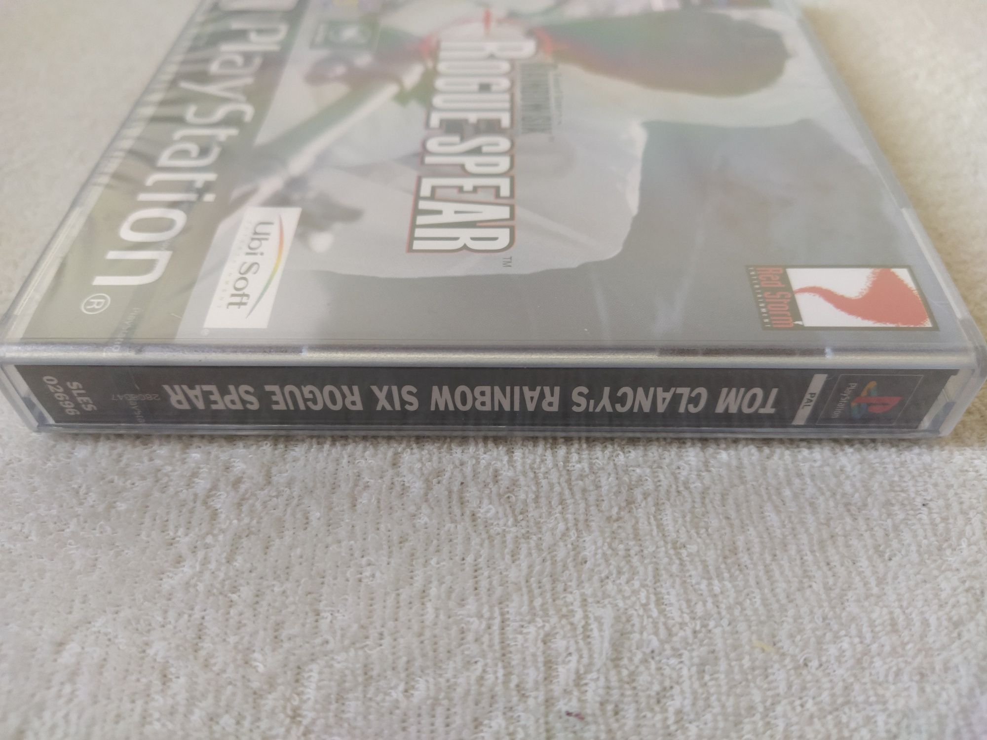 Ps1 psx one PlayStation Rainbow Six - Rouge Spear 3xA FOLIA pasek sony