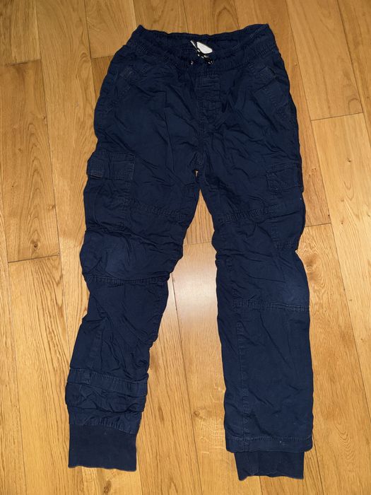 Spodnie dziecięce, ocieplane, na polarze, r.140