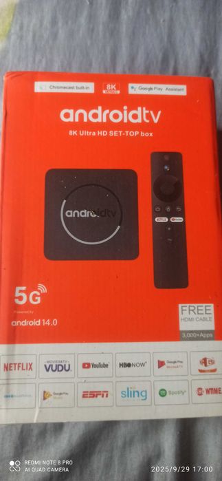 Android 14 * 4/64 Gb Приставка Смарт Set Top Q10 Smart Tv Box