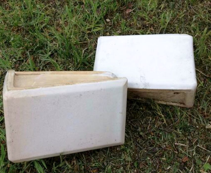 Kafle z pieca kaflowego narożne i płaskie z demontażu