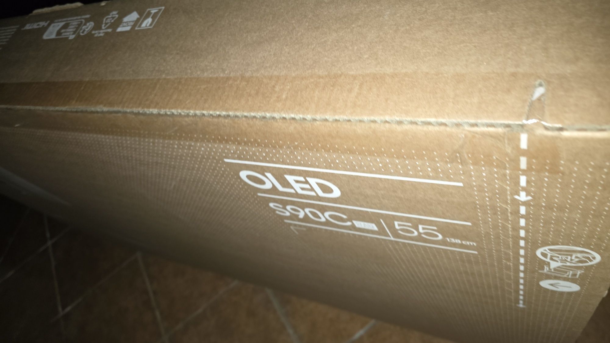 NOWY TV Samsung QE55S90CAT 55" QD-OLED 4K 144Hz Tizen HDMI 2.1 DVB-T2