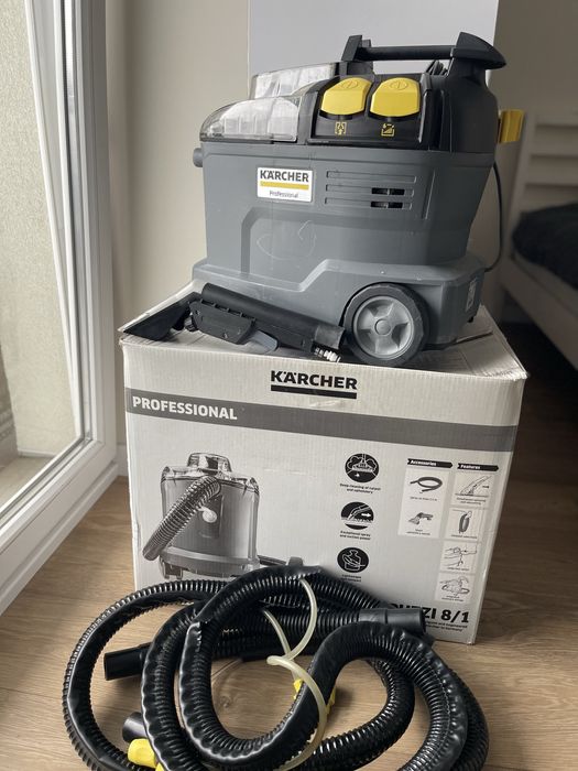 Karcher Puzzi 8/1 – odkurzacz piorący, używany, w bardzo dobrym stanie