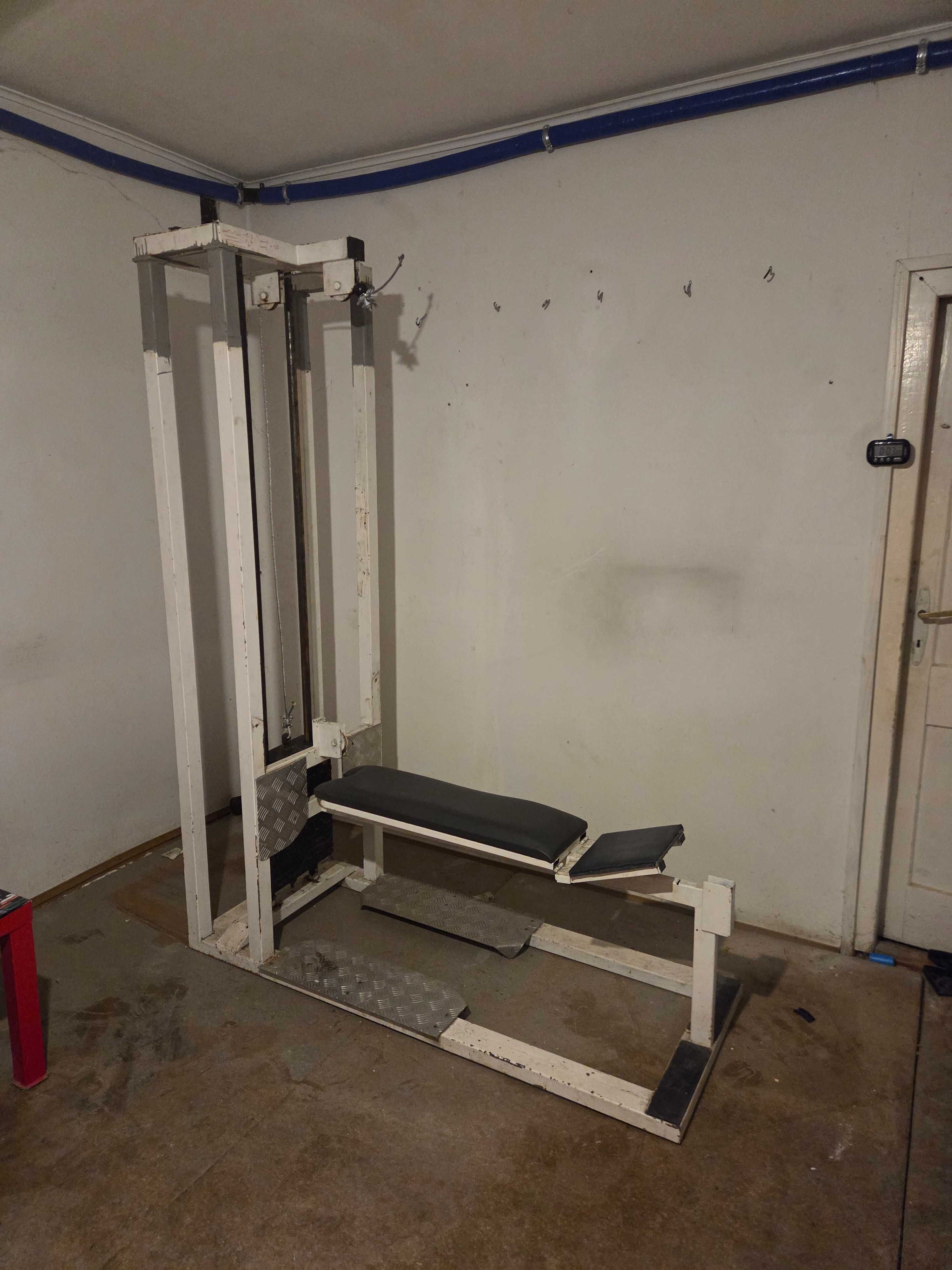 Wyciąg 120kg ławka