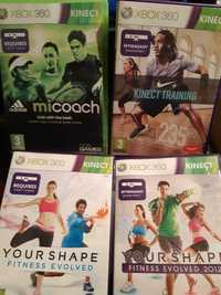 Gry KINECT, Dance Central , Nike, Adidas, Fitness, Sports, Xbox 360