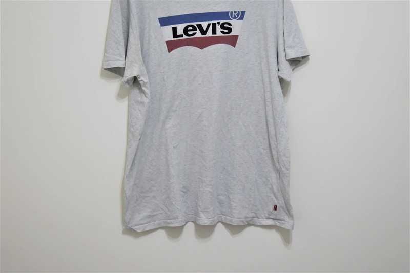 Levi's szary T-Shirt super stan XL