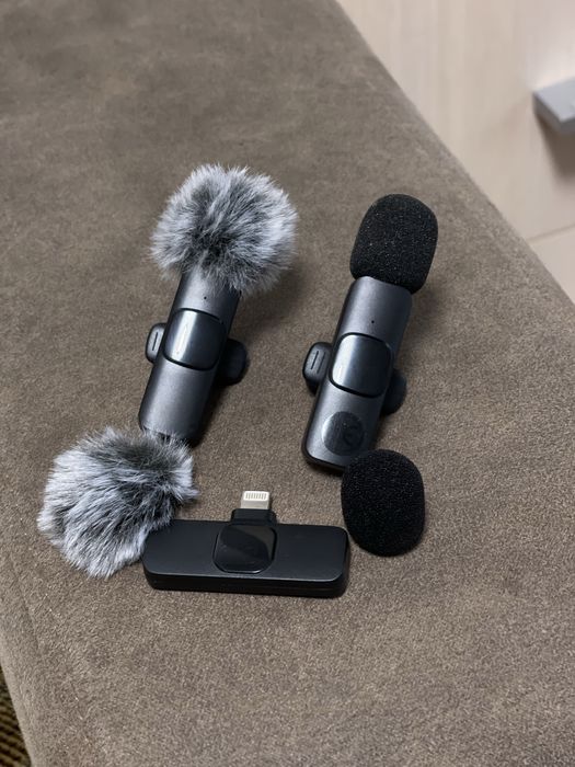 Петличні бездротові мікрофони для iPhone (Lighting) ідеальні для відео