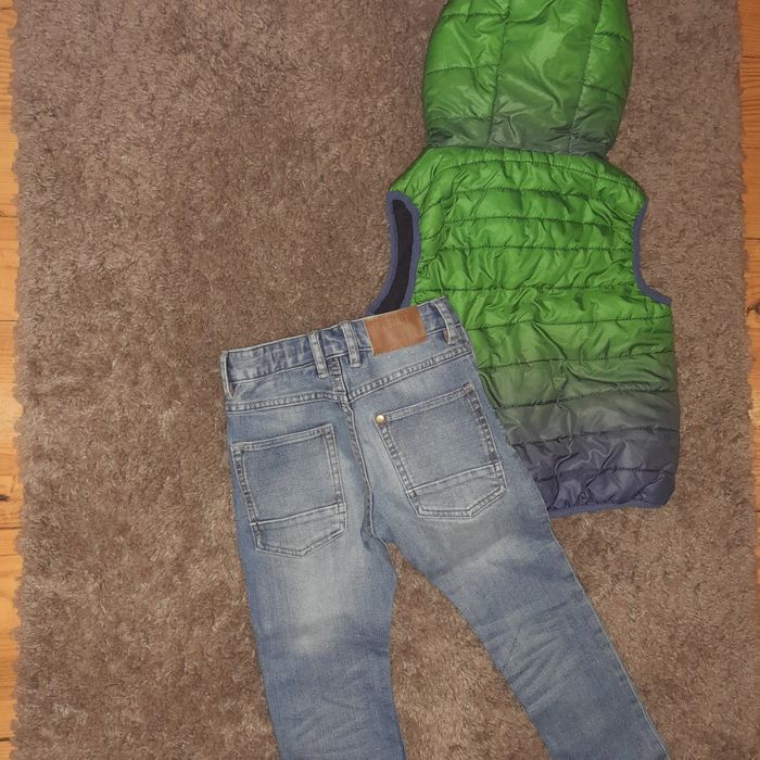 Komplet chłopięcy, piękny,  jak nowy! R.104