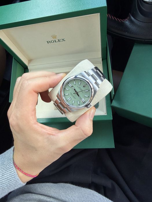 ROLEX OYSTER PERPETUAL “GREEN PISTACHIO”