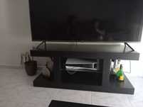 Móvel de TV cor Wengue preto