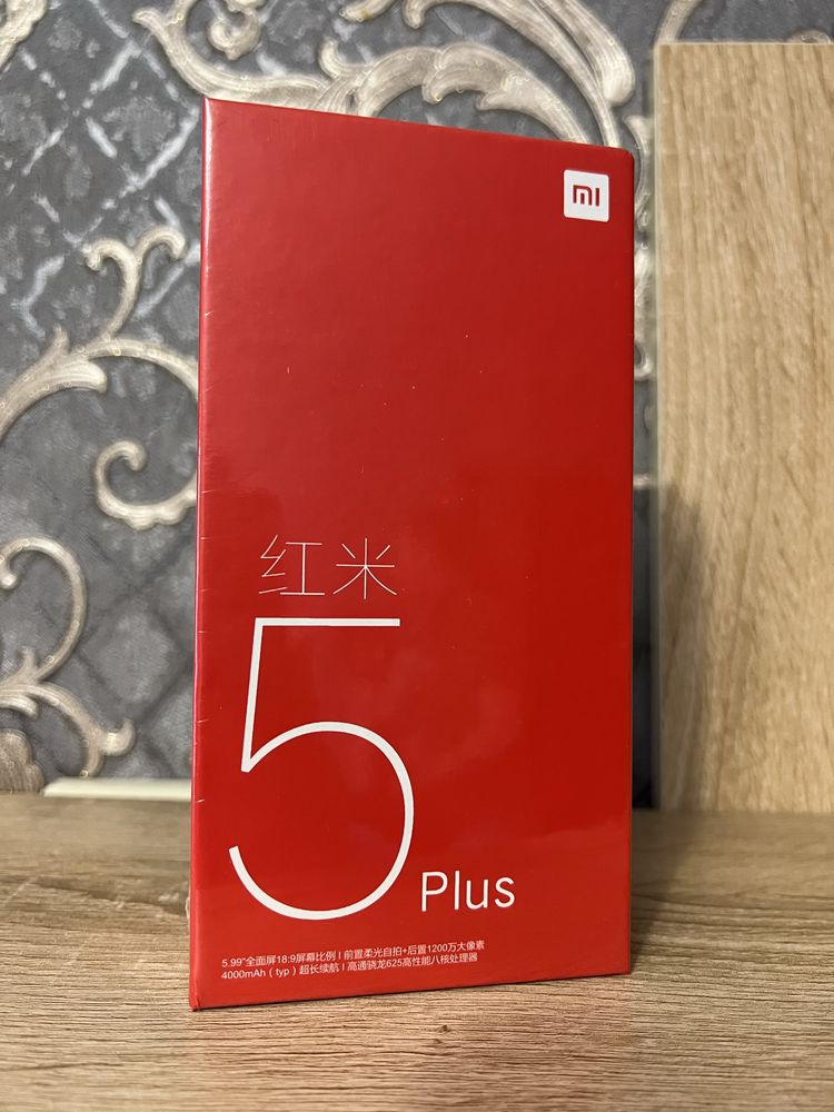 Xiaomi Redmi 5 Plus 4/64, новий