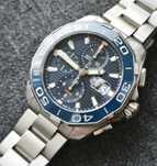 Tag Heuer Aquaracer 300M, bransoleta, pełny zestaw