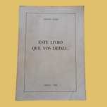 Este livro que vos deixo (1.a edição - 1969) - António Aleixo