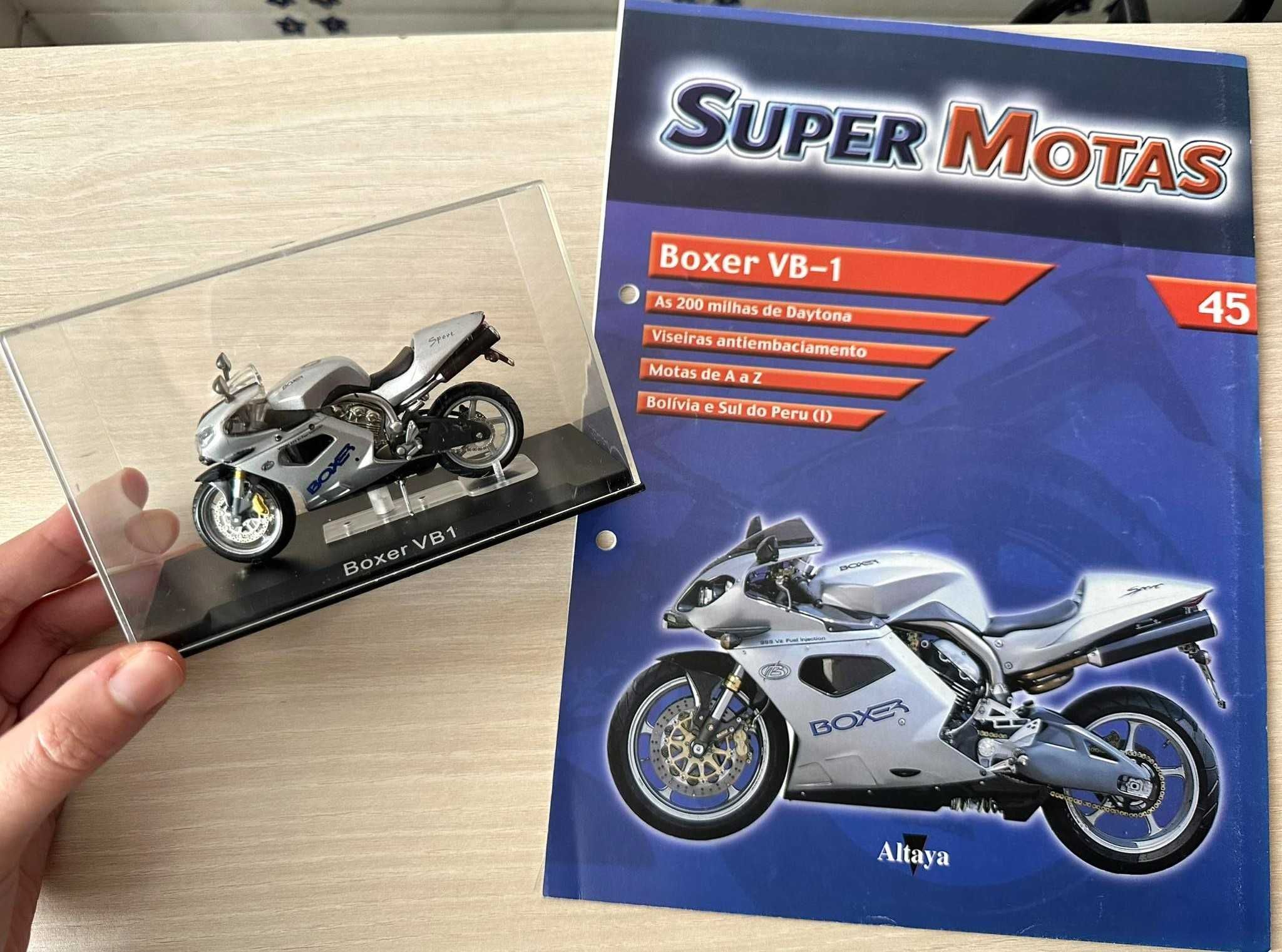 Coleção Super Motas Altaya motos fasciculos miniaturas vintage