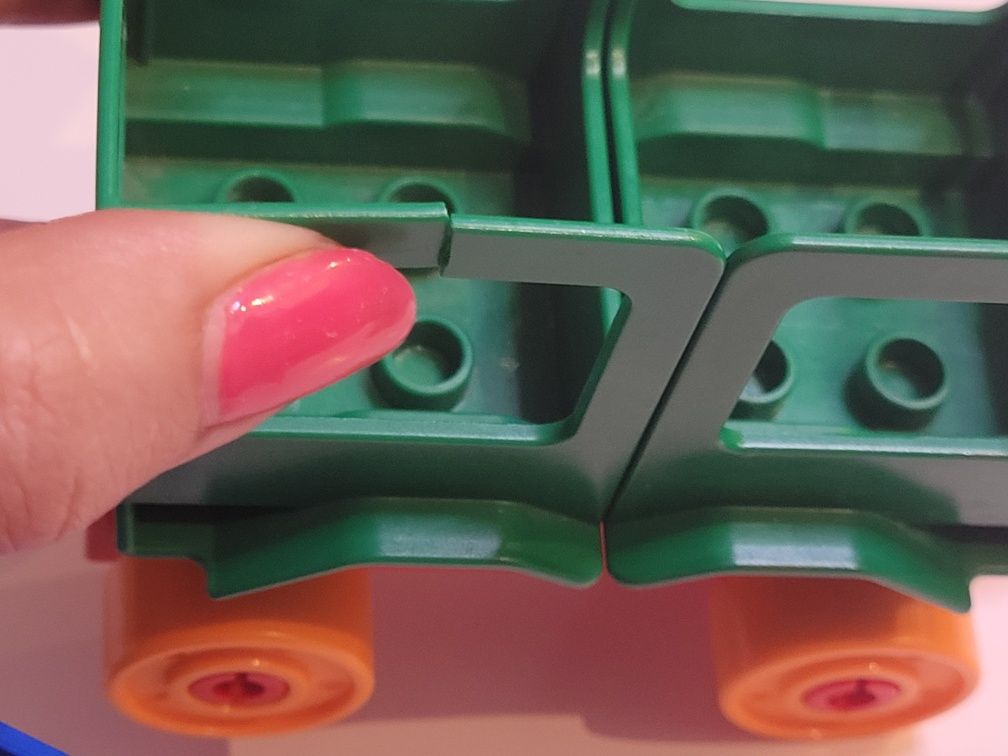Wagon rozkładany POCIĄG Wagon klocki oryginalne LEGO DUPLO