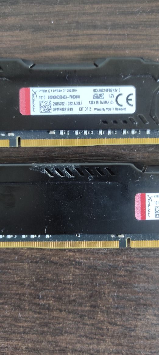 Pamięć RAM HyperX Fury 16 GB 2666 Mhz