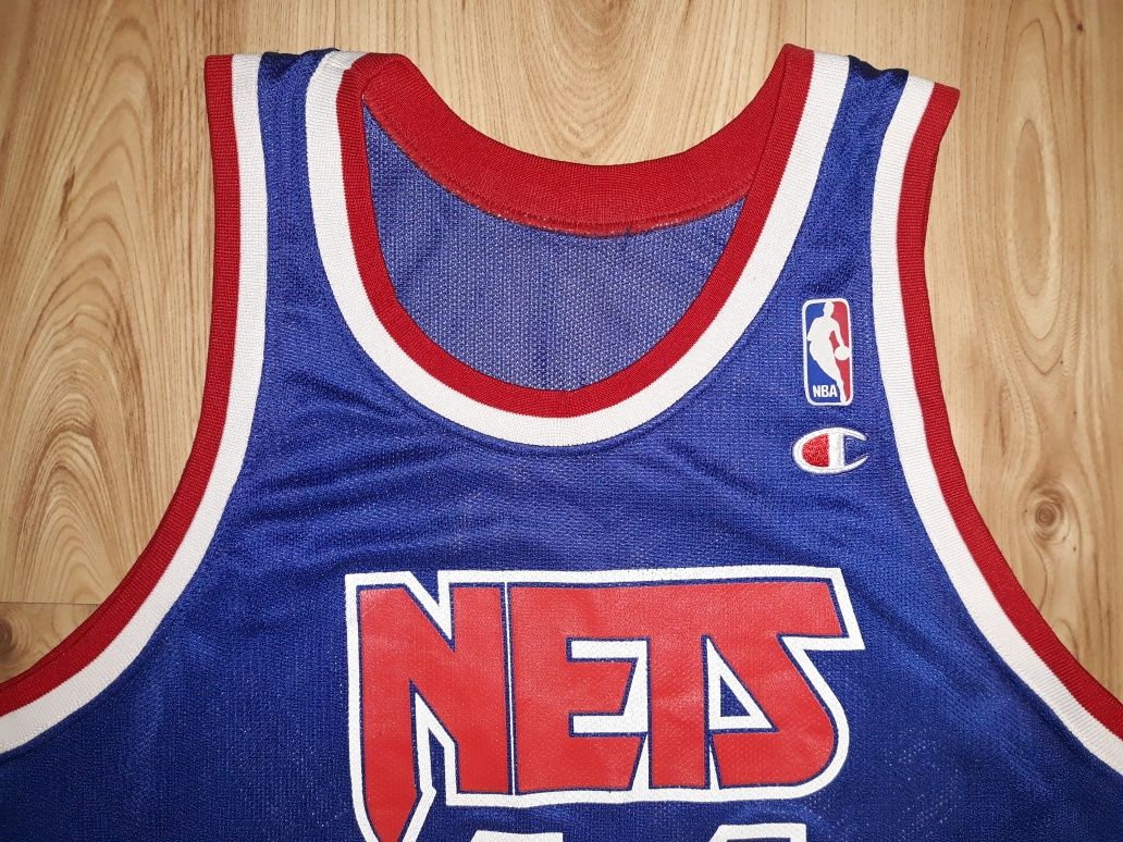 Koszulka L Champion New Jersey Nets Coleman 44 NBA
