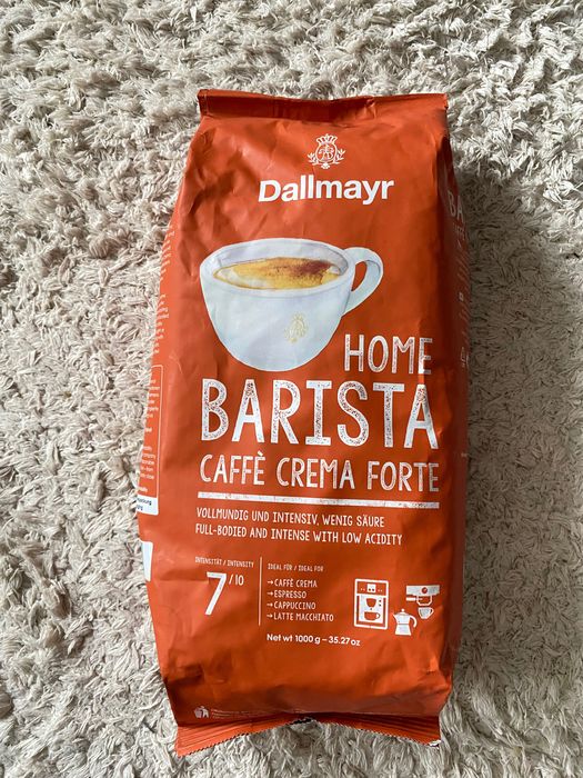 Кава в зернах 1 кг Dallmayr home barista caffe crema forte