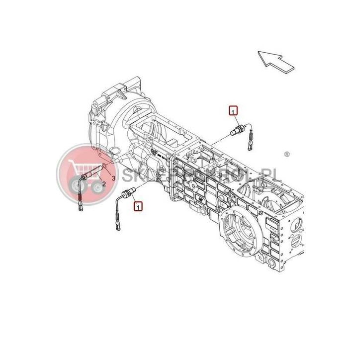Czujnik Prędkości McCormick, Landini 3685.330M91
