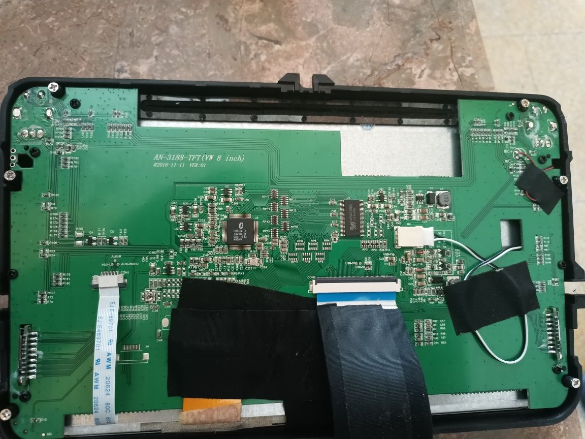 Painel auto radio VW