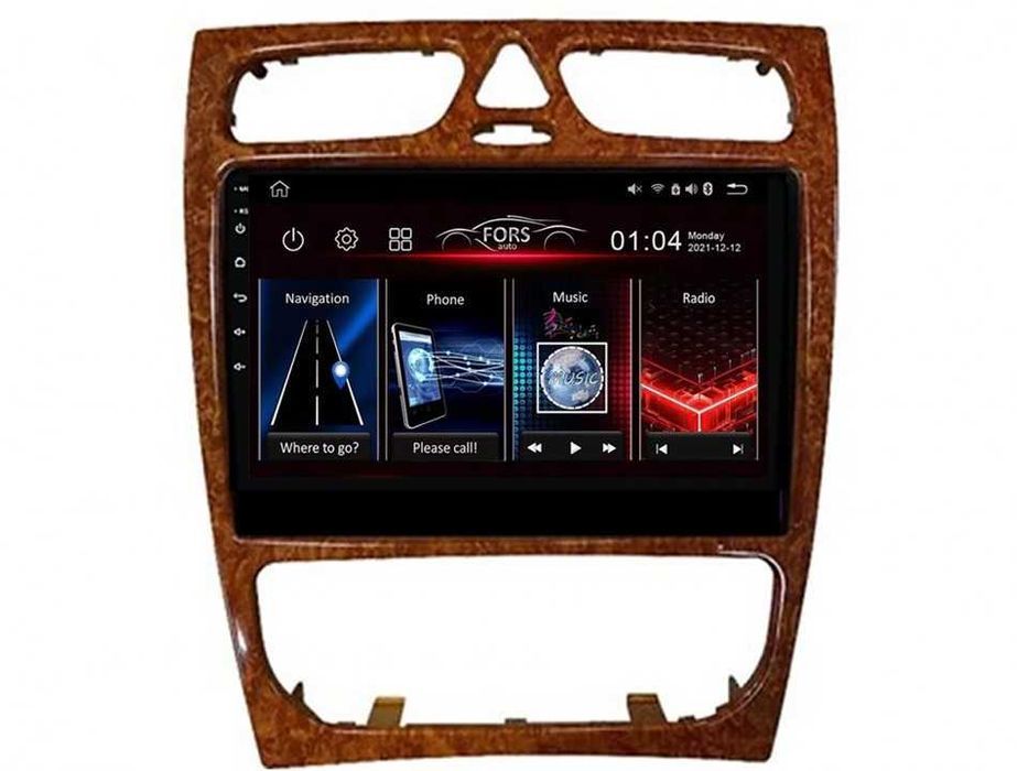 Radio samochodowe Android Benz C-Class (W203) CLK-Class (W209) (9")