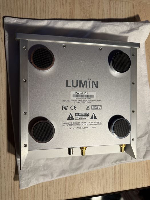 Lumin D1 - sieciowy odtwarzacz muzyczny Hi-End, komplet, stan bdb !